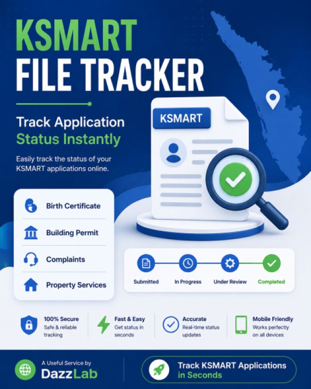 ksmart file and certificate tracking