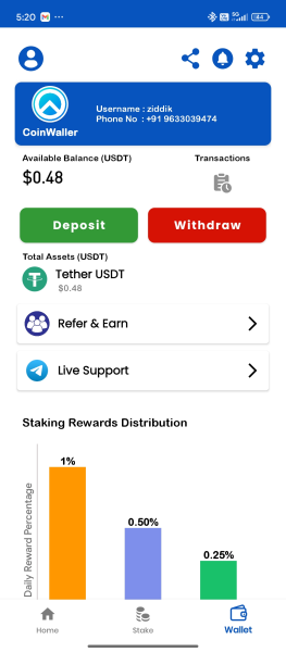 crypto staking app source code template 